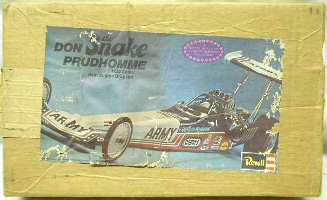 Revell 1/25 Don Prudhomme The Snake Dragster US Army - YMBC Issue, H1464 plastic model kit